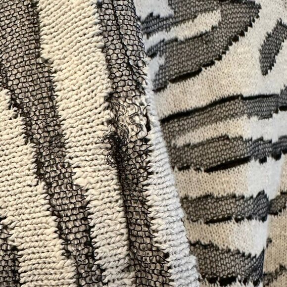 STAUD Cassia Zebra Shawl Top Dress - Picture 7 of 9